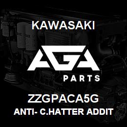 ZZGPACA5G Kawasaki ANTI- C.HATTER ADDITIVE, 5-GAL BU | AGA Parts