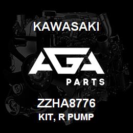 ZZHA8776 Kawasaki KIT, R PUMP | AGA Parts