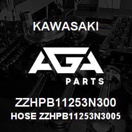 ZZHPB11253N300 Kawasaki HOSE ZZHPB11253N30055 | AGA Parts