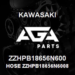 ZZHPB18656N600 Kawasaki HOSE ZZHPB18656N60083 | AGA Parts