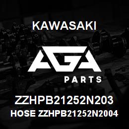 ZZHPB21252N203 Kawasaki HOSE ZZHPB21252N20045 | AGA Parts