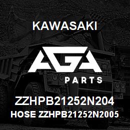 ZZHPB21252N204 Kawasaki HOSE ZZHPB21252N20056 | AGA Parts