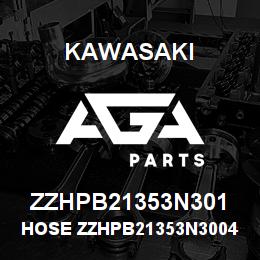 ZZHPB21353N301 Kawasaki HOSE ZZHPB21353N30049 | AGA Parts