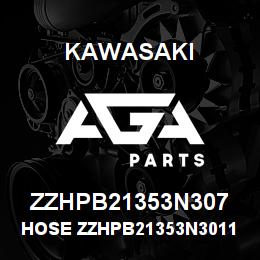 ZZHPB21353N307 Kawasaki HOSE ZZHPB21353N30112 | AGA Parts
