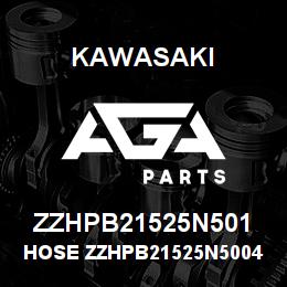 ZZHPB21525N501 Kawasaki HOSE ZZHPB21525N50044 | AGA Parts