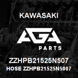 ZZHPB21525N507 Kawasaki HOSE ZZHPB21525N50075 | AGA Parts