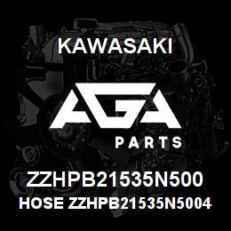 ZZHPB21535N500 Kawasaki HOSE ZZHPB21535N50045 | AGA Parts
