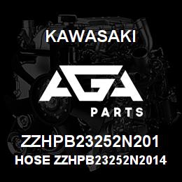 ZZHPB23252N201 Kawasaki HOSE ZZHPB23252N20140 | AGA Parts