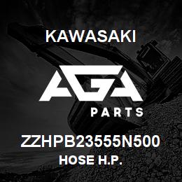 ZZHPB23555N500 Kawasaki HOSE H.P. | AGA Parts