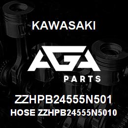 ZZHPB24555N501 Kawasaki HOSE ZZHPB24555N50100 | AGA Parts