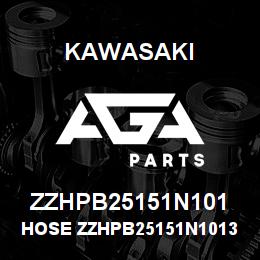 ZZHPB25151N101 Kawasaki HOSE ZZHPB25151N10135 | AGA Parts