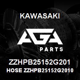 ZZHPB25152G201 Kawasaki HOSE ZZHPB25152G20103 | AGA Parts
