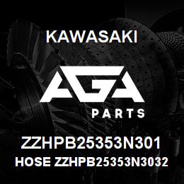ZZHPB25353N301 Kawasaki HOSE ZZHPB25353N30320 | AGA Parts