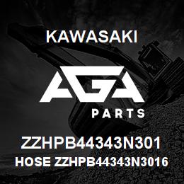 ZZHPB44343N301 Kawasaki HOSE ZZHPB44343N30165 | AGA Parts