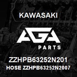 ZZHPB63252N201 Kawasaki HOSE ZZHPB63252N20075 | AGA Parts