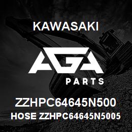 ZZHPC64645N500 Kawasaki HOSE ZZHPC64645N50050340 | AGA Parts