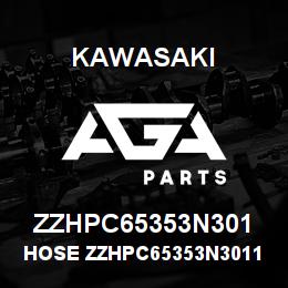 ZZHPC65353N301 Kawasaki HOSE ZZHPC65353N30110 | AGA Parts