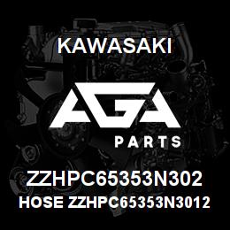 ZZHPC65353N302 Kawasaki HOSE ZZHPC65353N30125 | AGA Parts