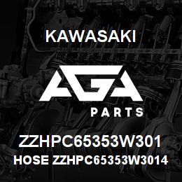 ZZHPC65353W301 Kawasaki HOSE ZZHPC65353W30140 | AGA Parts