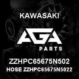 ZZHPC65675N502 Kawasaki HOSE ZZHPC65675N50220 | AGA Parts