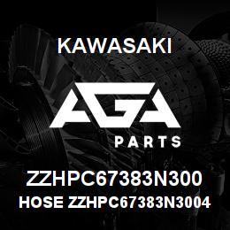 ZZHPC67383N300 Kawasaki HOSE ZZHPC67383N30046 | AGA Parts