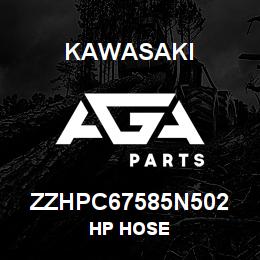 ZZHPC67585N502 Kawasaki HP HOSE | AGA Parts