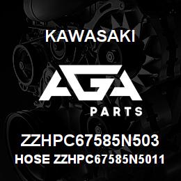 ZZHPC67585N503 Kawasaki HOSE ZZHPC67585N50110 | AGA Parts