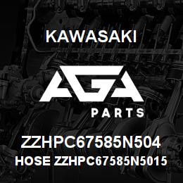 ZZHPC67585N504 Kawasaki HOSE ZZHPC67585N50150 | AGA Parts