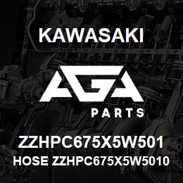 ZZHPC675X5W501 Kawasaki HOSE ZZHPC675X5W50100 | AGA Parts