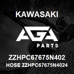 ZZHPC67675N402 Kawasaki HOSE ZZHPC67675N40249 | AGA Parts