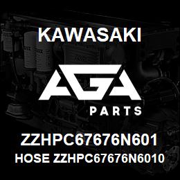 ZZHPC67676N601 Kawasaki HOSE ZZHPC67676N60100 | AGA Parts