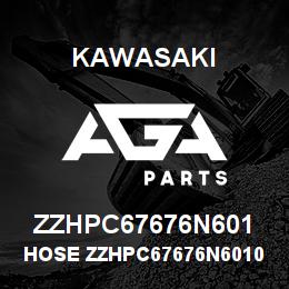 ZZHPC67676N601 Kawasaki HOSE ZZHPC67676N60100 | AGA Parts