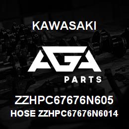 ZZHPC67676N605 Kawasaki HOSE ZZHPC67676N60148 | AGA Parts