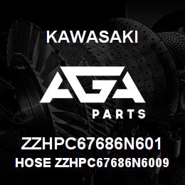 ZZHPC67686N601 Kawasaki HOSE ZZHPC67686N60092 | AGA Parts