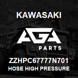 ZZHPC67777N701 Kawasaki HOSE HIGH PRESSURE | AGA Parts