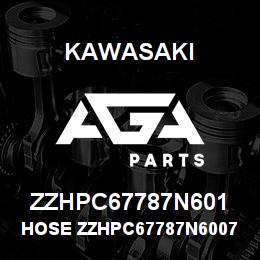 ZZHPC67787N601 Kawasaki HOSE ZZHPC67787N60071 | AGA Parts