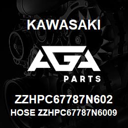 ZZHPC67787N602 Kawasaki HOSE ZZHPC67787N60090 | AGA Parts