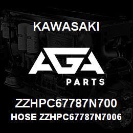 ZZHPC67787N700 Kawasaki HOSE ZZHPC67787N70068 | AGA Parts