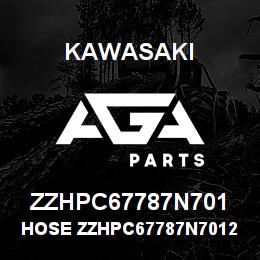 ZZHPC67787N701 Kawasaki HOSE ZZHPC67787N70125 | AGA Parts