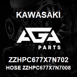 ZZHPC677X7N702 Kawasaki HOSE ZZHPC677X7N70080 | AGA Parts