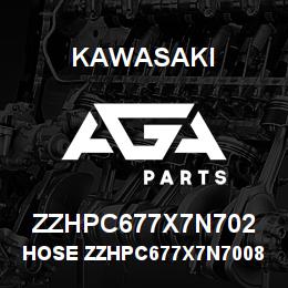 ZZHPC677X7N702 Kawasaki HOSE ZZHPC677X7N70080 | AGA Parts