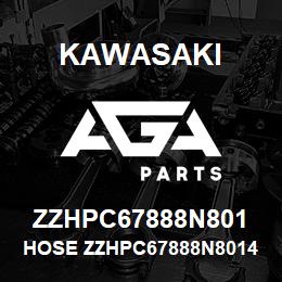 ZZHPC67888N801 Kawasaki HOSE ZZHPC67888N80140 | AGA Parts