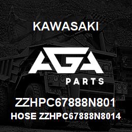 ZZHPC67888N801 Kawasaki HOSE ZZHPC67888N80140 | AGA Parts