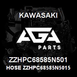ZZHPC68585N501 Kawasaki HOSE ZZHPC68585N50150090 | AGA Parts