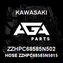 ZZHPC68585N502 Kawasaki HOSE ZZHPC68585N50150270 | AGA Parts