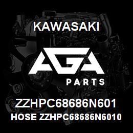 ZZHPC68686N601 Kawasaki HOSE ZZHPC68686N60105270 | AGA Parts