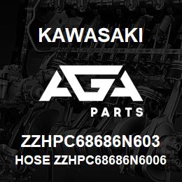 ZZHPC68686N603 Kawasaki HOSE ZZHPC68686N60066180 | AGA Parts