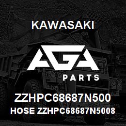 ZZHPC68687N500 Kawasaki HOSE ZZHPC68687N50086320 | AGA Parts