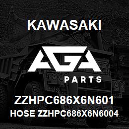 ZZHPC686X6N601 Kawasaki HOSE ZZHPC686X6N60046090 | AGA Parts