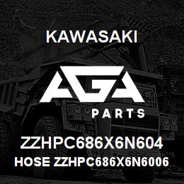ZZHPC686X6N604 Kawasaki HOSE ZZHPC686X6N60063090 | AGA Parts